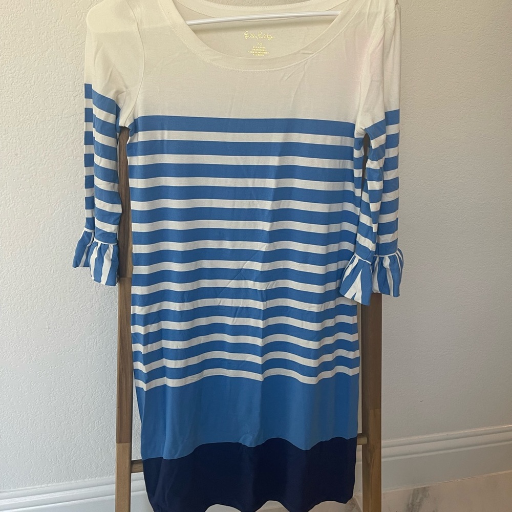 Lilly Pulitzer Cotton 3/4 Sleeve Dress